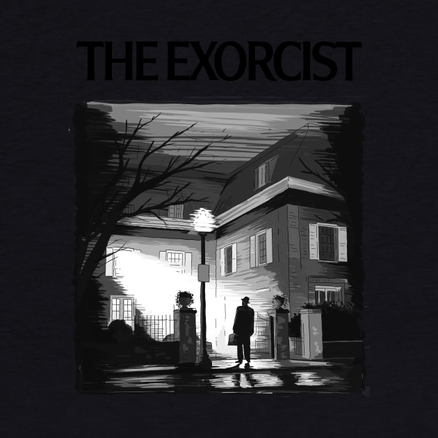 The Exorcist Illustration by burrotees